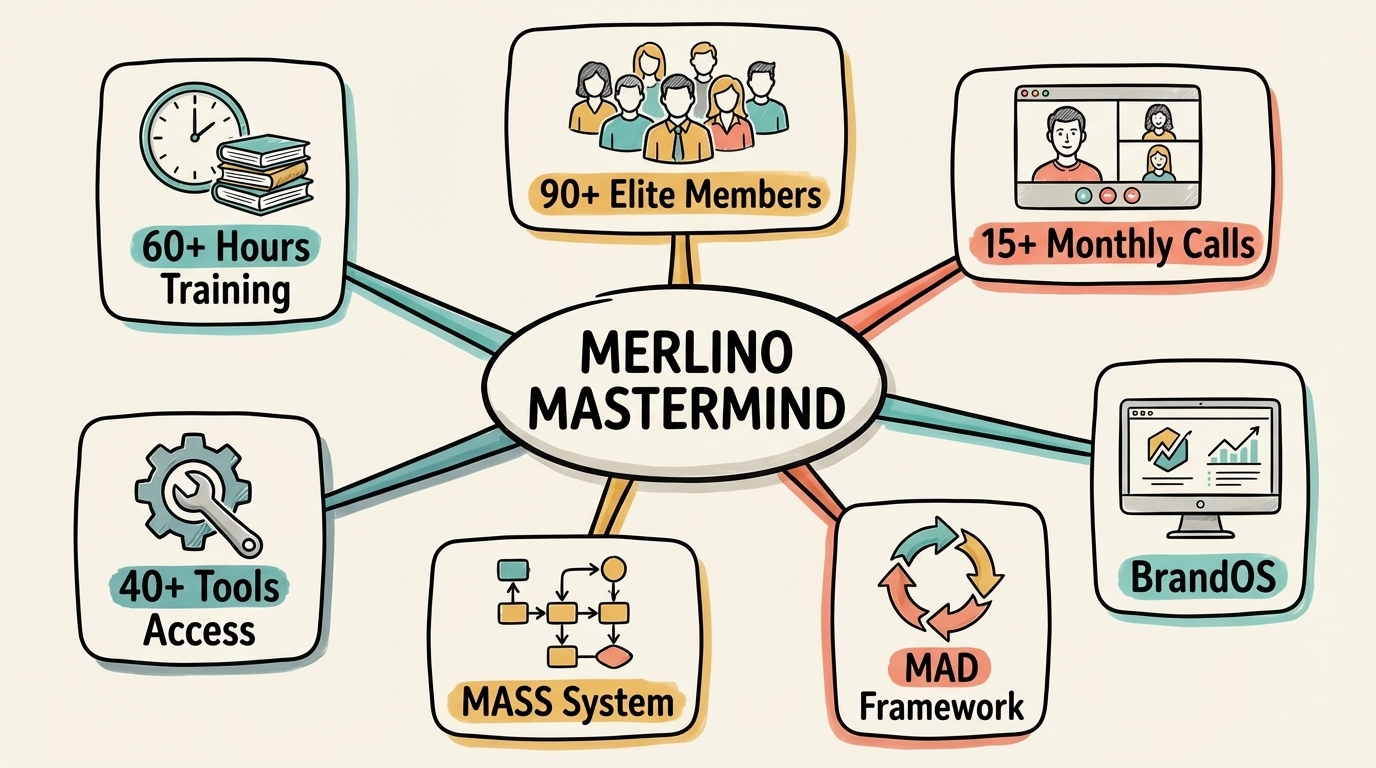 Merlino Mastermind Hub and Spoke Overview