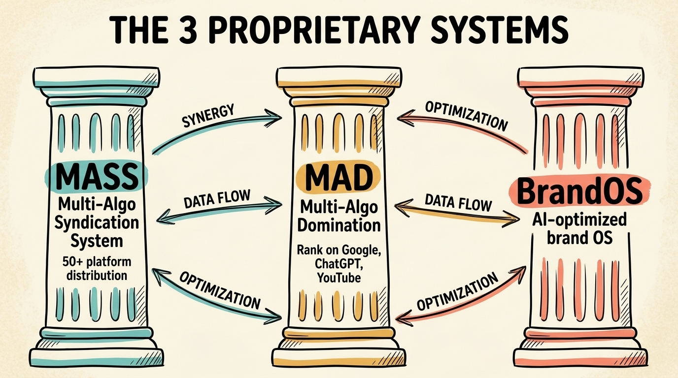 MASS, MAD, and BrandOS — The 3 Proprietary Systems